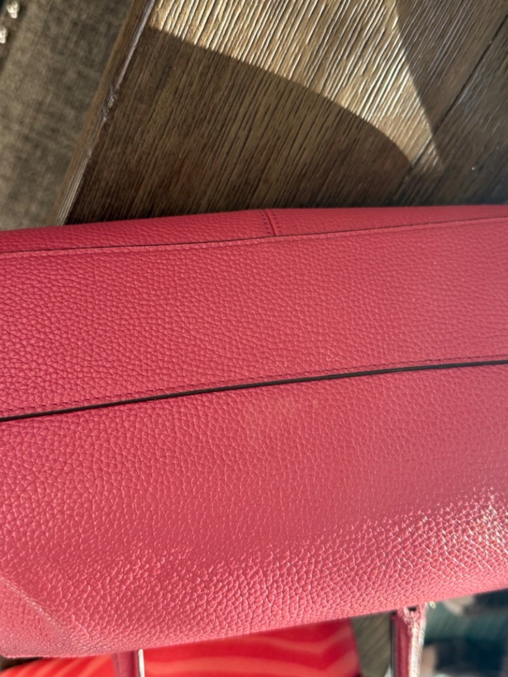Pink Coach prairie handbag crossbody bag and Lesportsac cosmetic bag - Picture 6 of 7